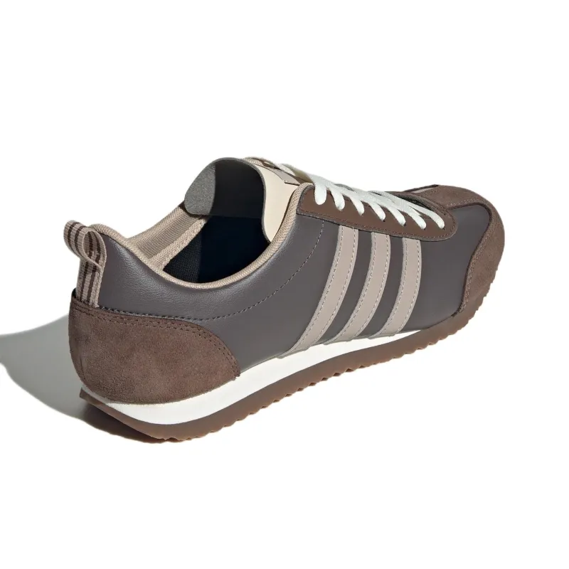 Adidas VS JOG 2.0 Anti Slip Wear Resistant Low Top Casual Shoes Unisex Gray Brown-2