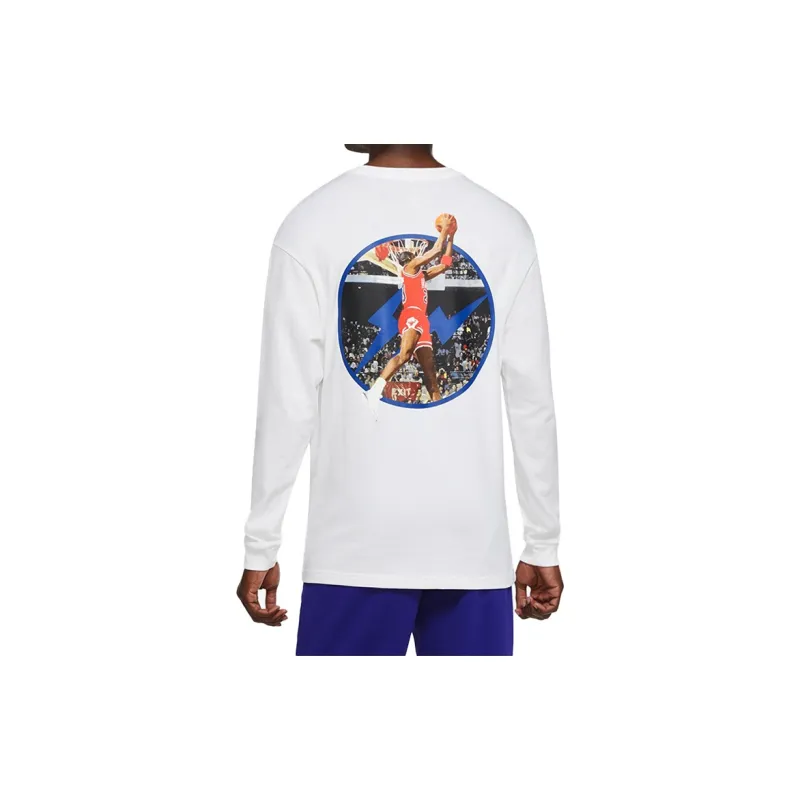 JORDAN X Fragment Long Sleeve T Shirt-2