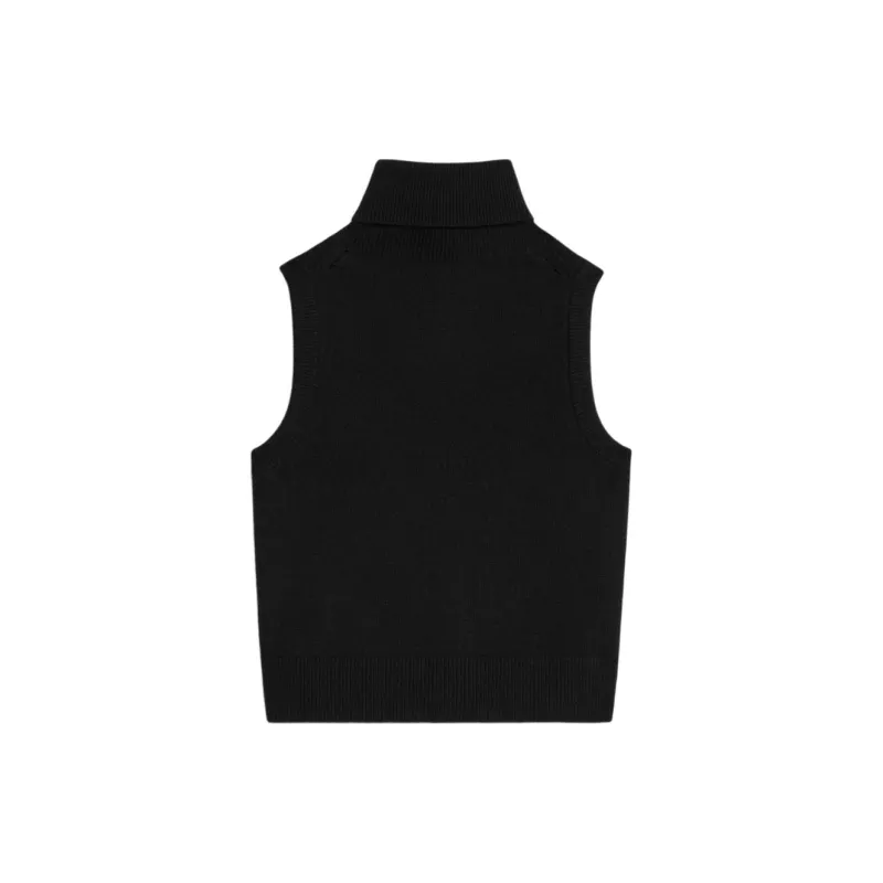 CELINE SS25 Cashmere Sweater Women's Black-1