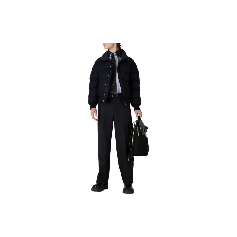 EMPORIO ARMANI Puffer Jackets Men Navy-1