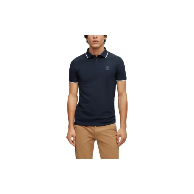 HUGO BOSS Polo Shirt Men's Navy Blue-3