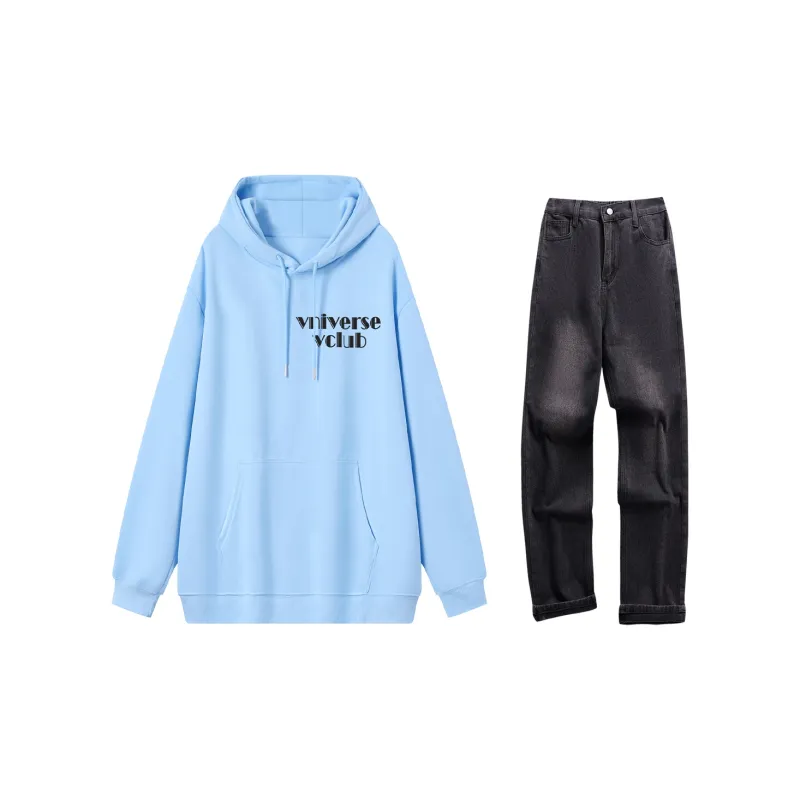 VniVerseVClub Sweatshirt Set Unisex-27