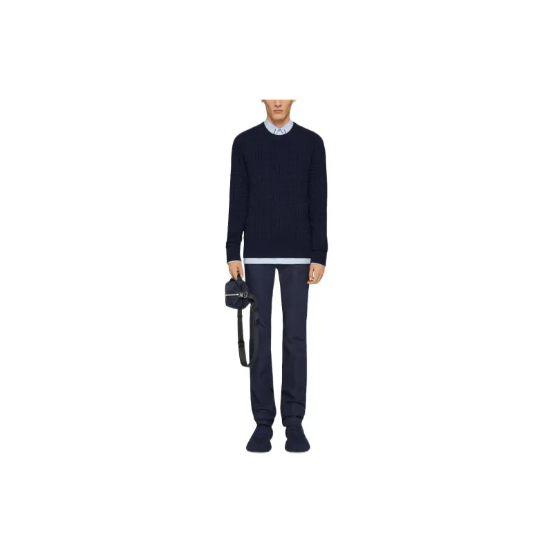 Givenchy Textured All Over 4G Crewneck Sweater-2