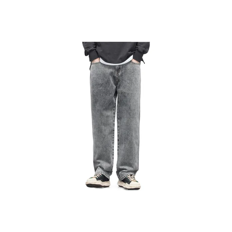 FAIRWHALE Spring And Summer Jeans Men's-3