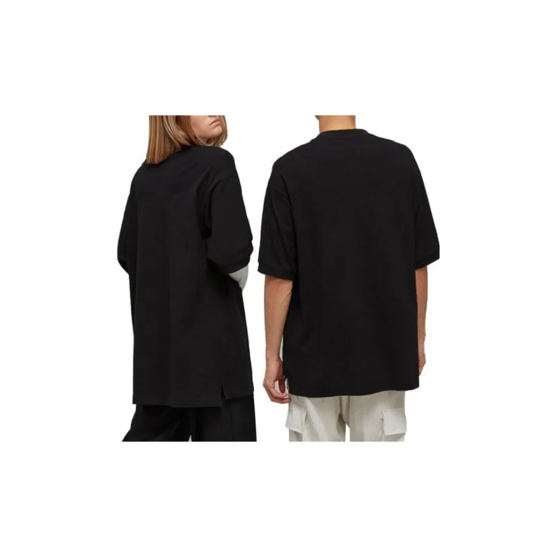 Y 3 Logo patch Sleeve T shirt-1