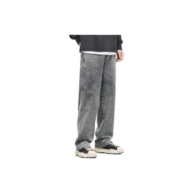 FAIRWHALE Spring And Summer Jeans Men's-5