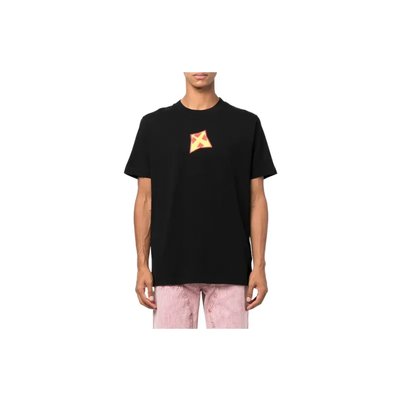 OFF WHITE T Shirts Men Black-3