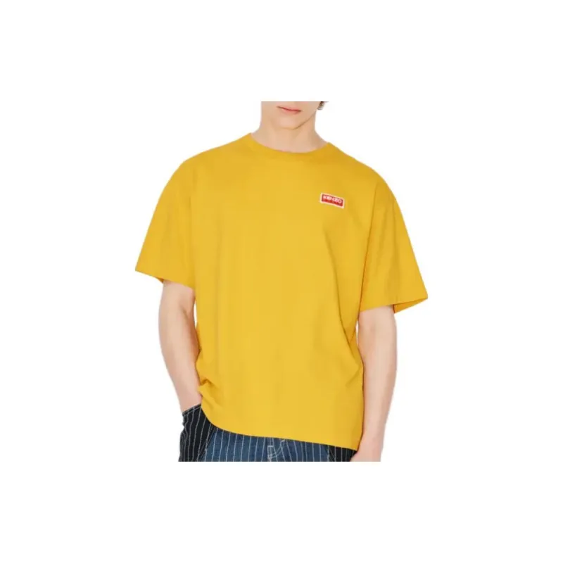 KENZO T Shirts Men All Yellow-2
