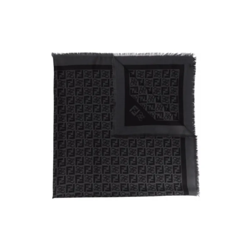 FENDI Monogram-print Scarf-1