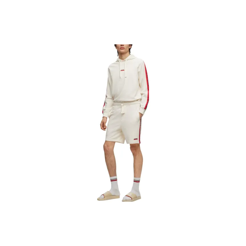 HUGO BOSS Casual Shorts Men Ecru-2