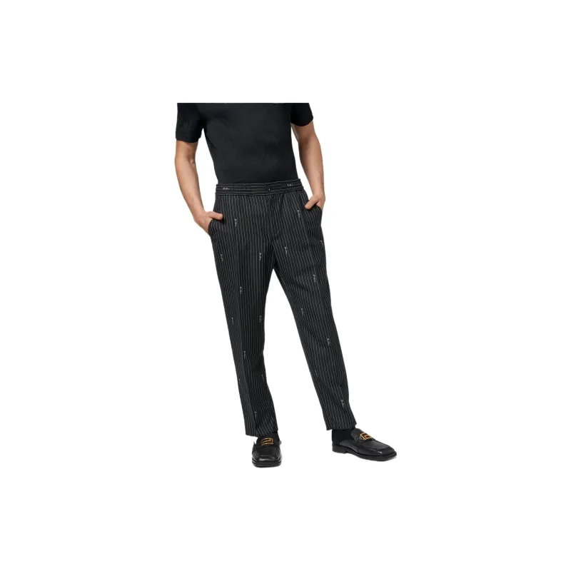VERSACE Casual Pants Men Black-2