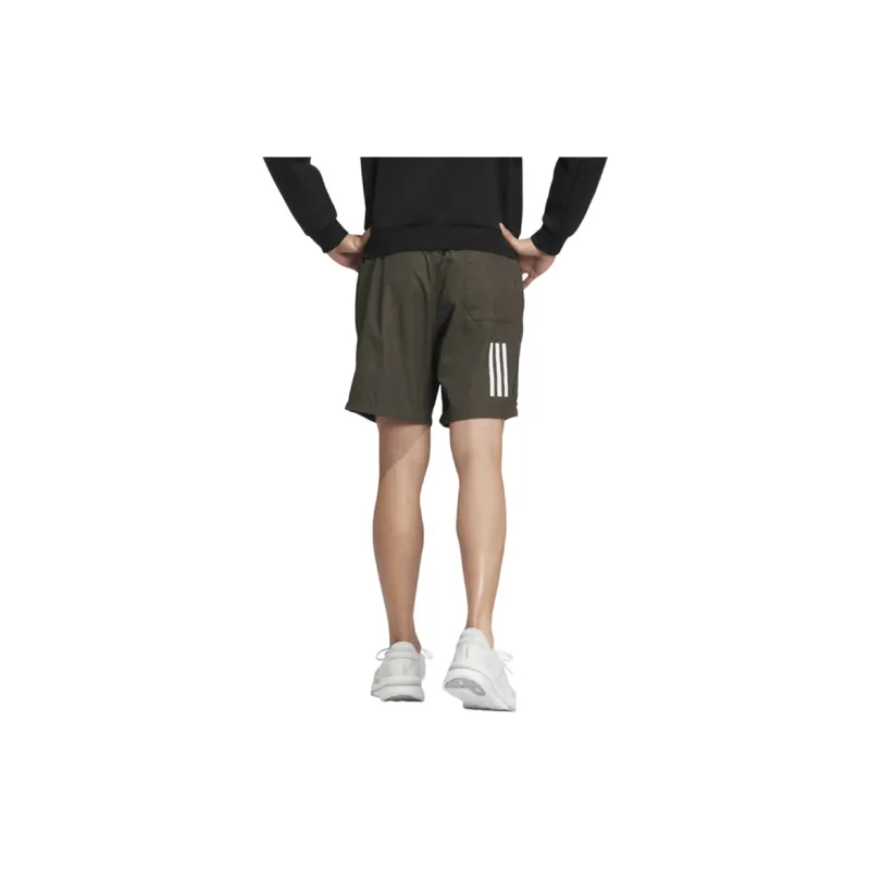 Adidas Casual Shorts Men Olive Green-2