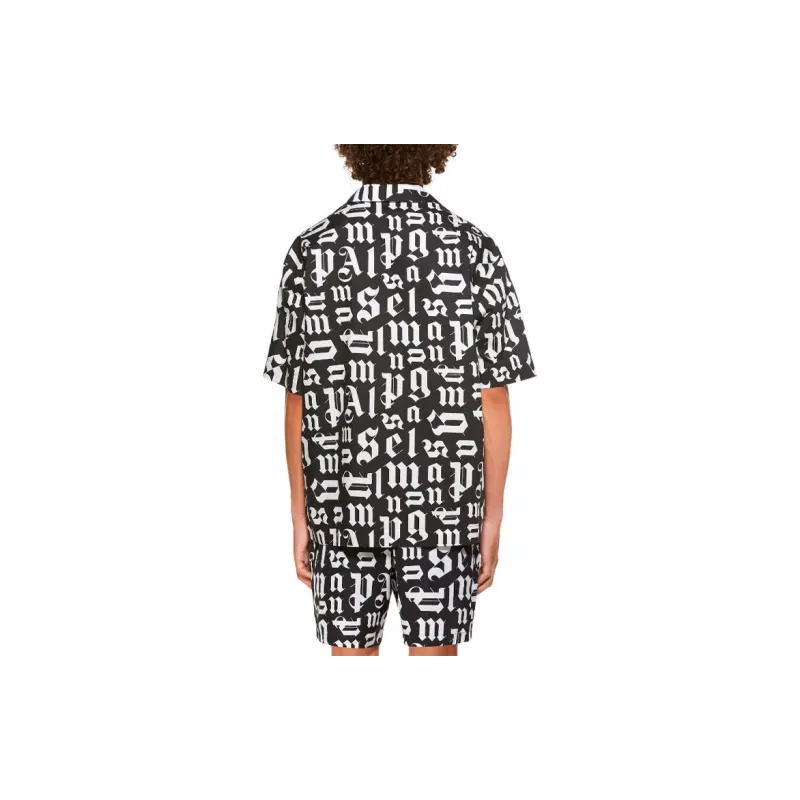 PALM ANGELS Shirts Men Black-4