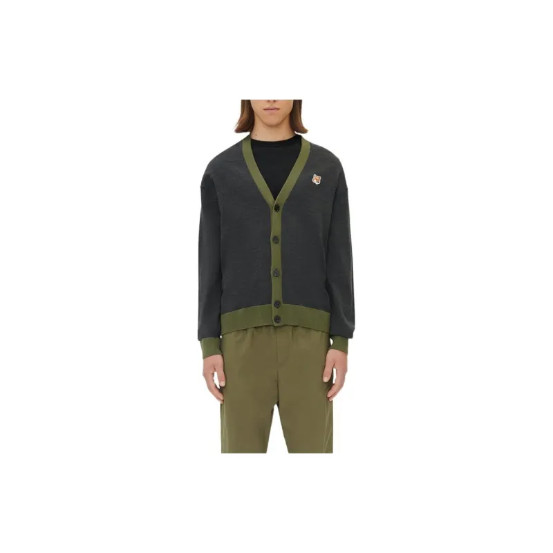 Maison Kitsune Sweaters Men Black-2