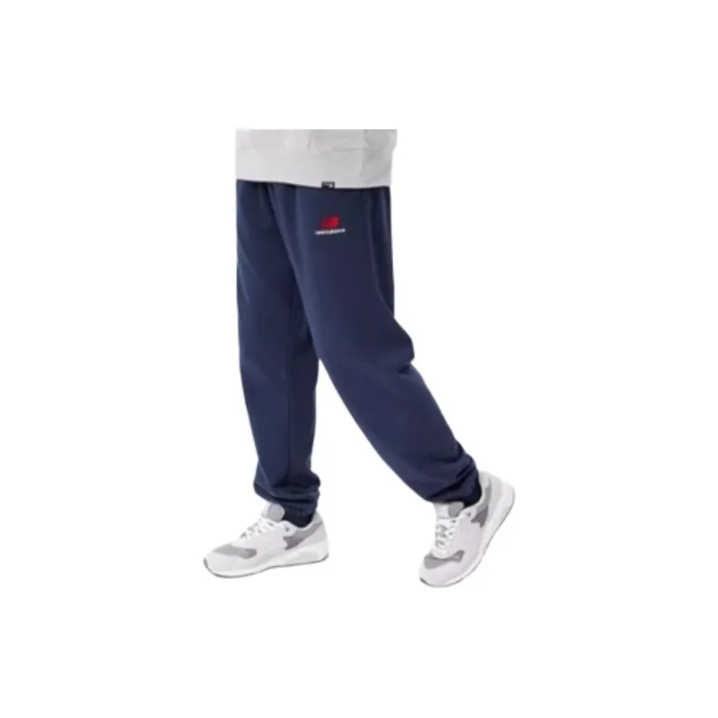 New Balance Knitted Sports Pants Unisex Blue-6