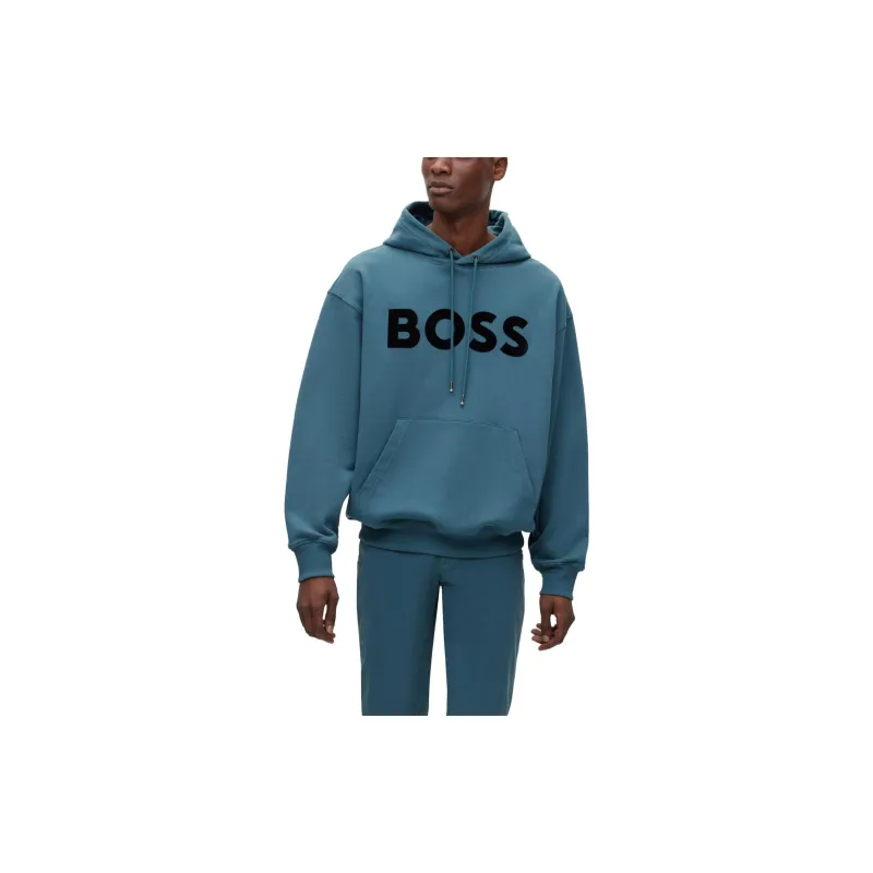 HUGO BOSS Sweatshirts Men Turquoises-2
