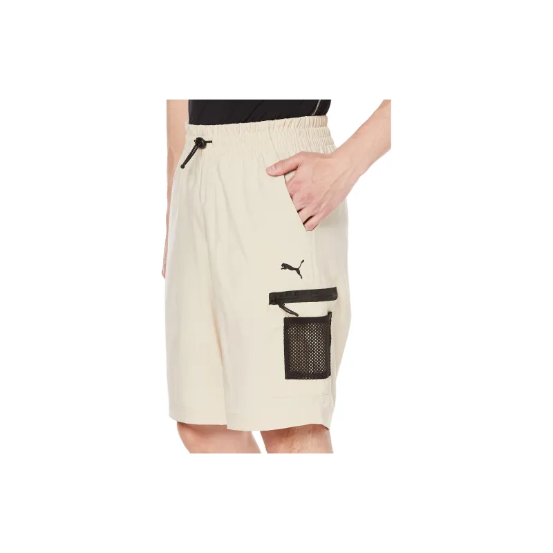PUMA HOOPS X GREMLINS Casual Shorts Men Khaki-3