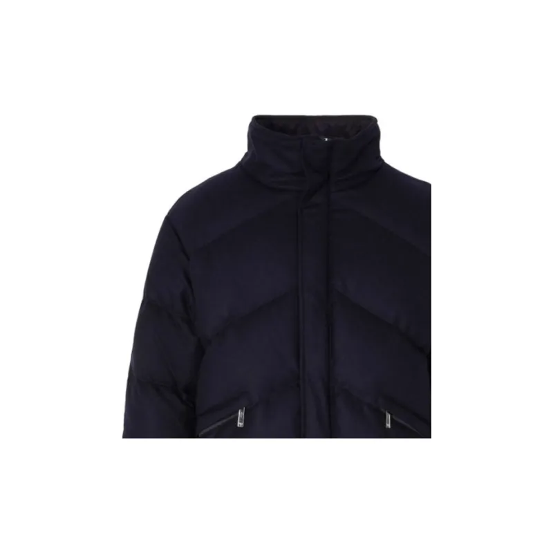 EMPORIO ARMANI Puffer Jackets Men Navy-3