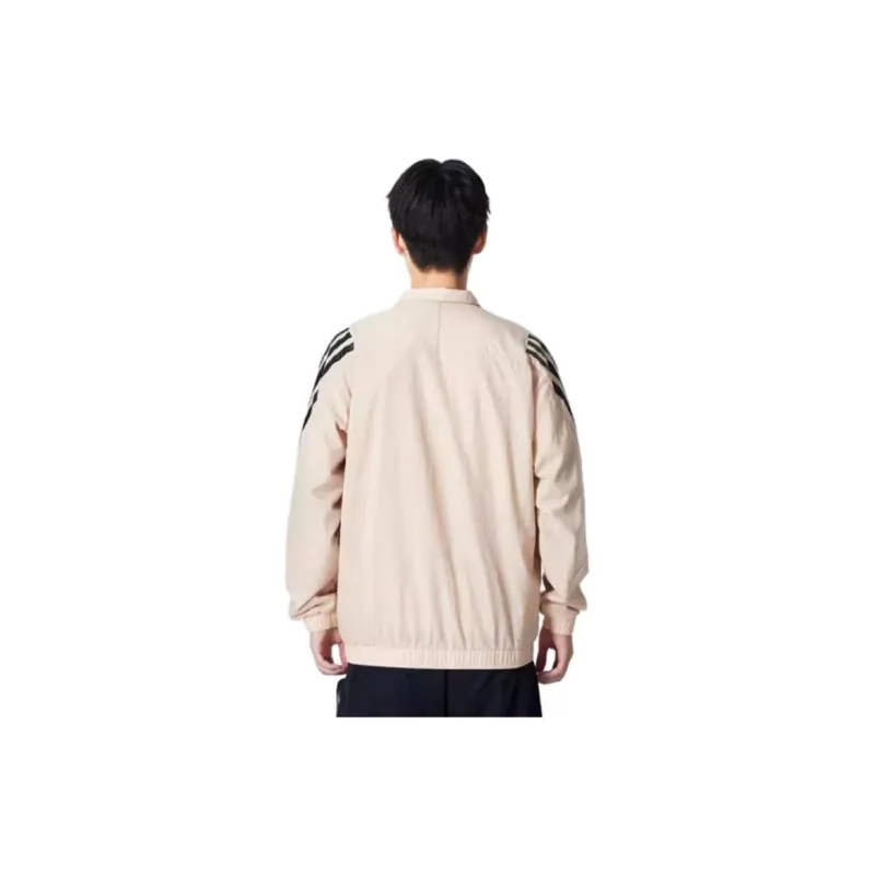 Adidas Essential Jacket Spring And Fall Season Men's Khaki-7