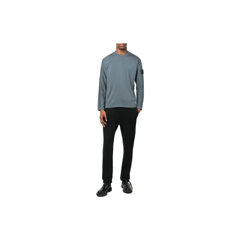 STONE ISLAND Cashmere Sweaters Men Blue-2