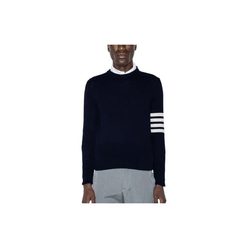 THOM BROWNE Sweaters Men Dark Blue-2