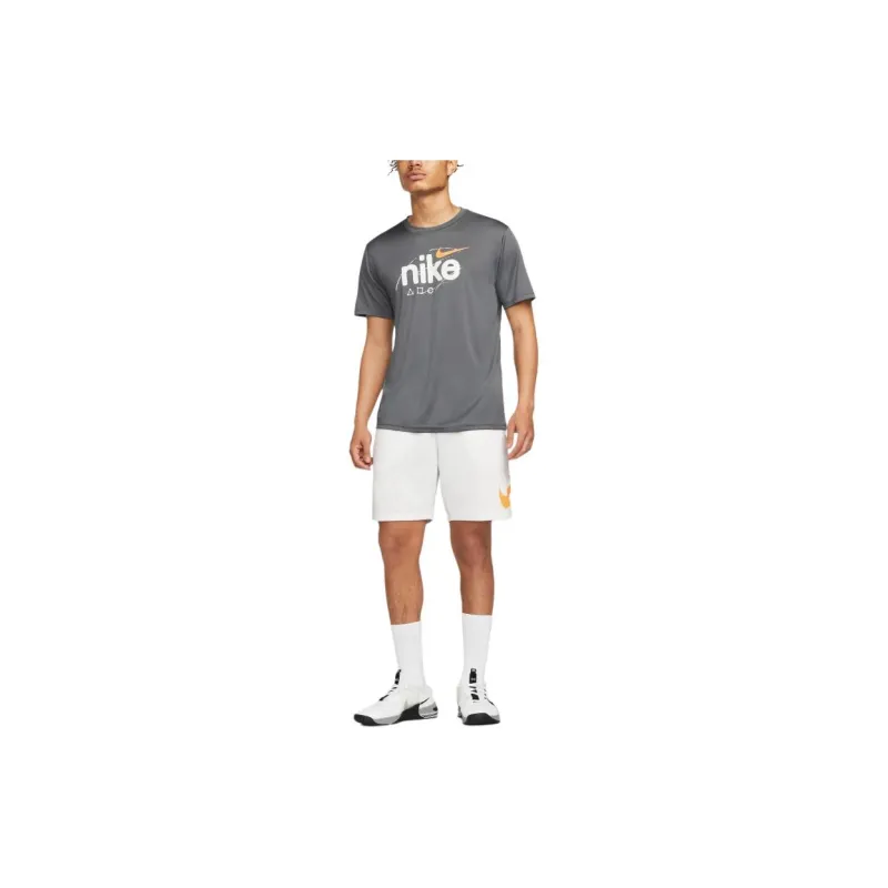 Nike Dri FIT Wild Clash 'Iron ' Training T shirt-1