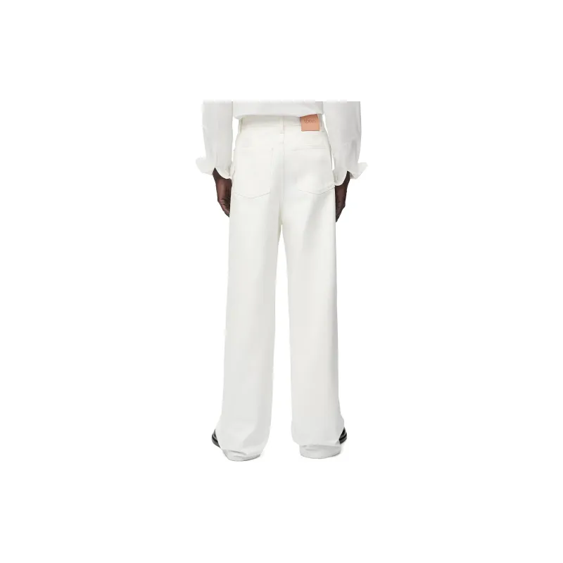 LOEWE Jeans Men White-3