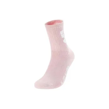 FILA ORIGINALE Mid Calf Socks Women's 1 Pack Tin Salt Pink
