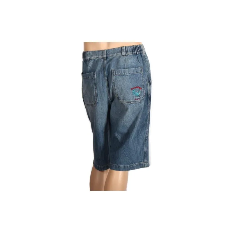 GUCCI Denim Shorts Men Blue-3