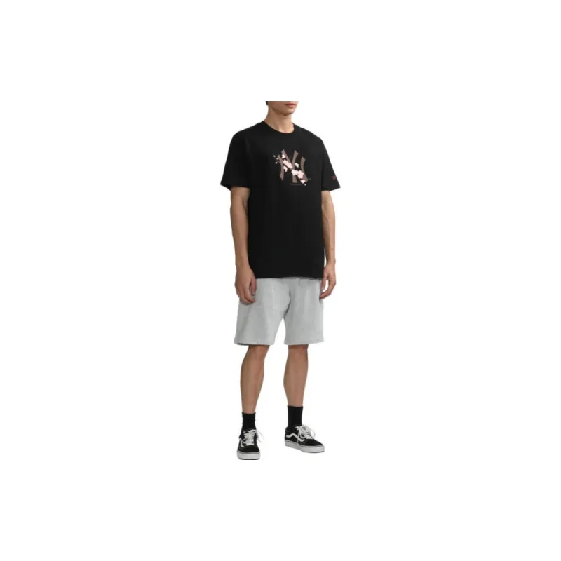 New Era T Shirts Men Black-3
