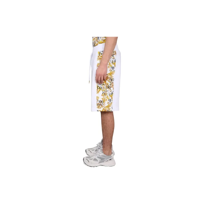 VERSACE JEANS COUTURE Drawstring Bermuda Shorts-6