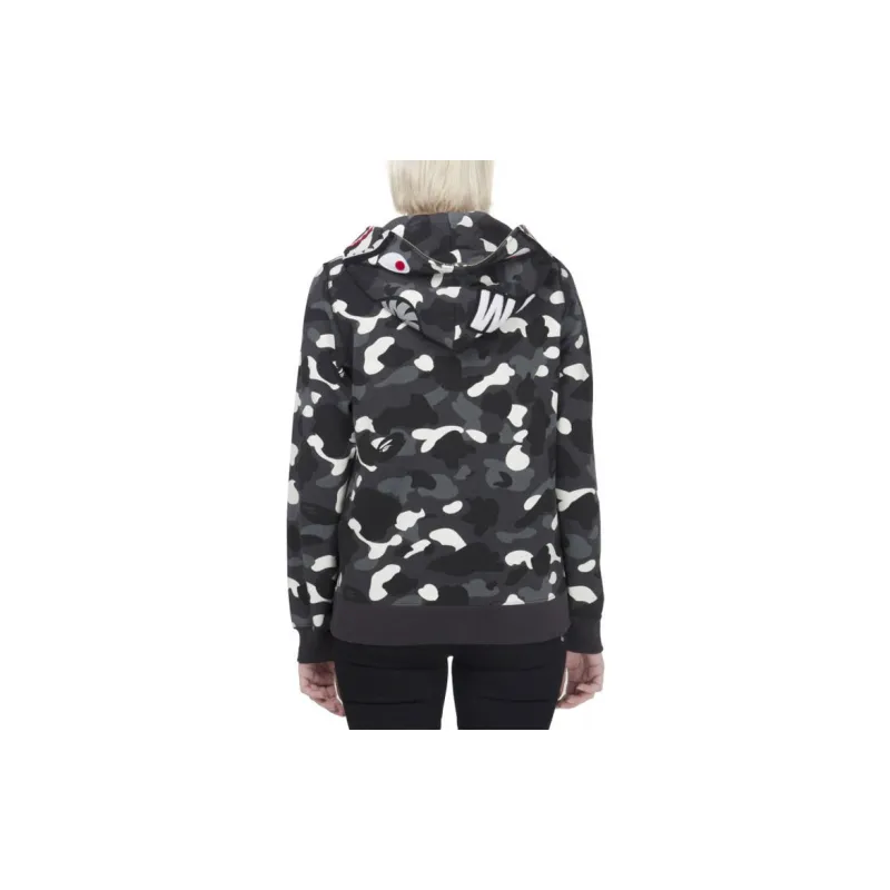Bape City Camo Shark Full Zip Hoodie-3