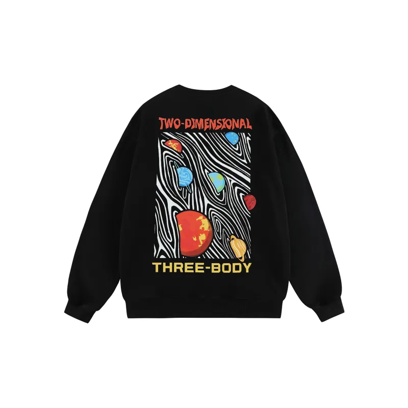 THREE BODY Sweatshirts Unisex-3