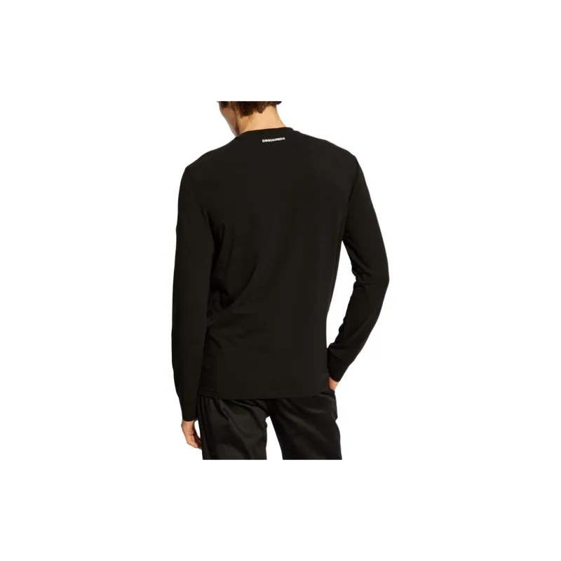DSQUARED 2 Underwear Long Sleeved Crewneck T Shirt-3