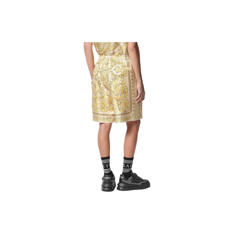 VERSACE Barocco Printed Bermuda Shorts-2