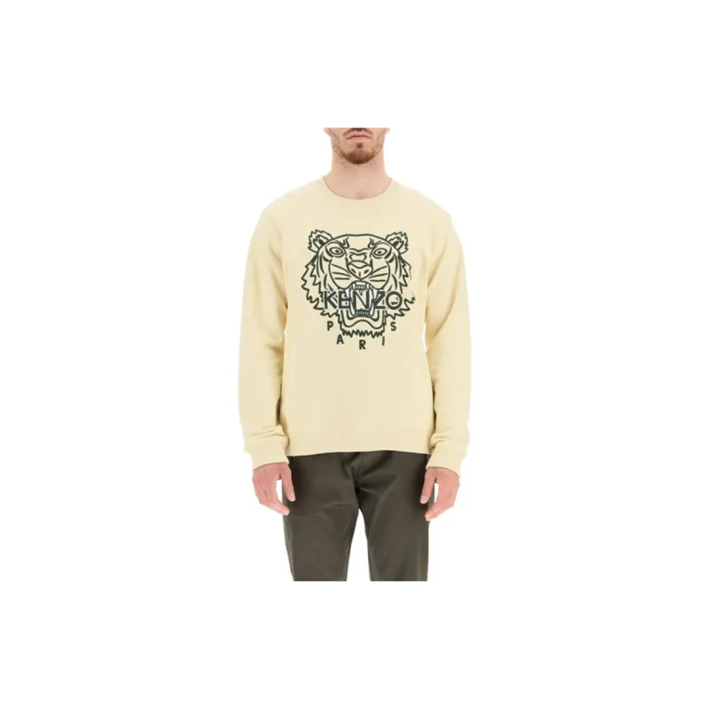 KENZO Sweatshirts Men Light Yellow-4