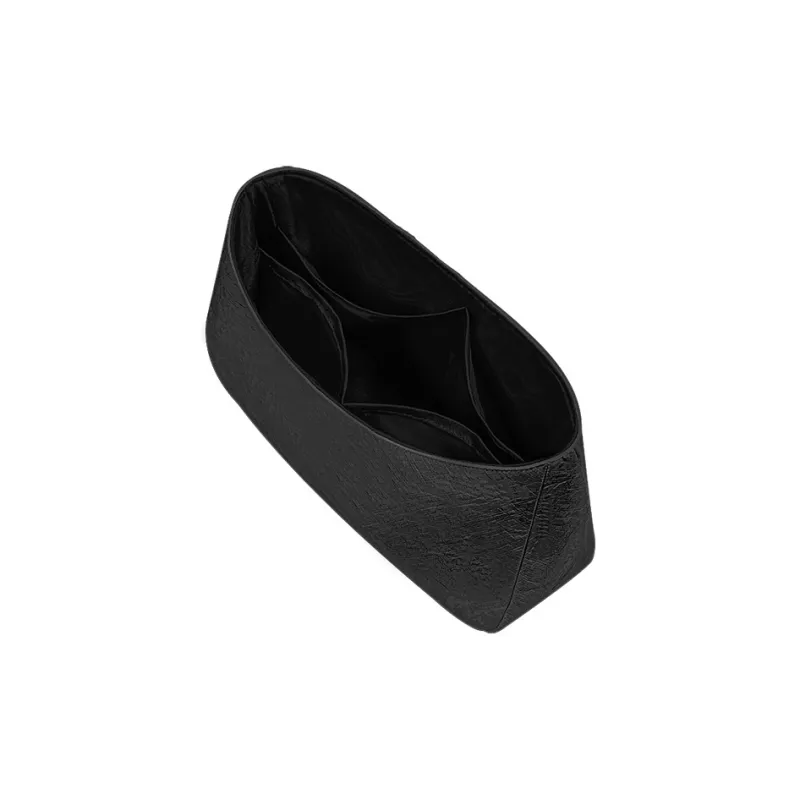 FANJI DuPont Paper Liner Bag Small Size Unisex All Black/Meteorite Gray-4