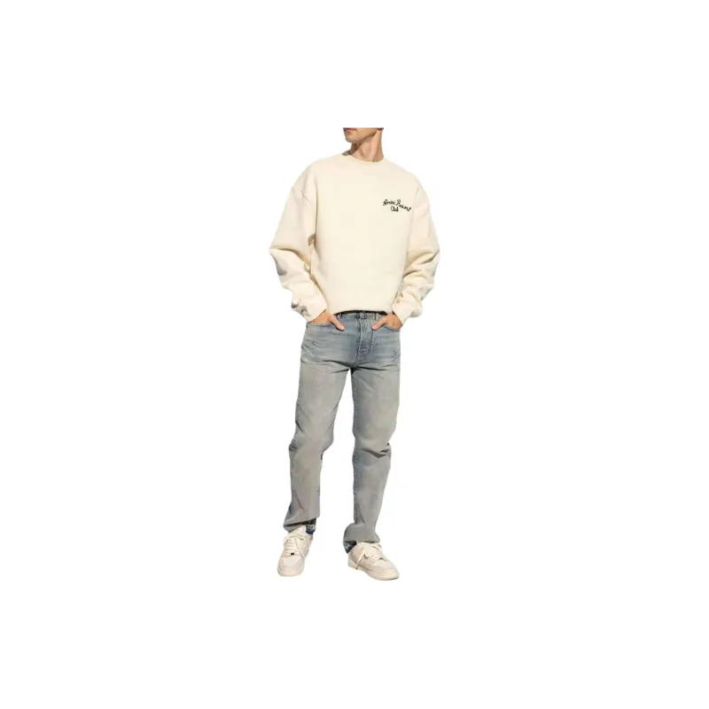 AMIRI Vintage Effect Distressed Straight Leg Jeans-3