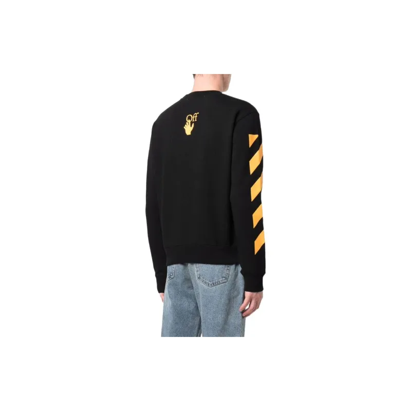 OFF WHITE Sweatshirts Men Black-2