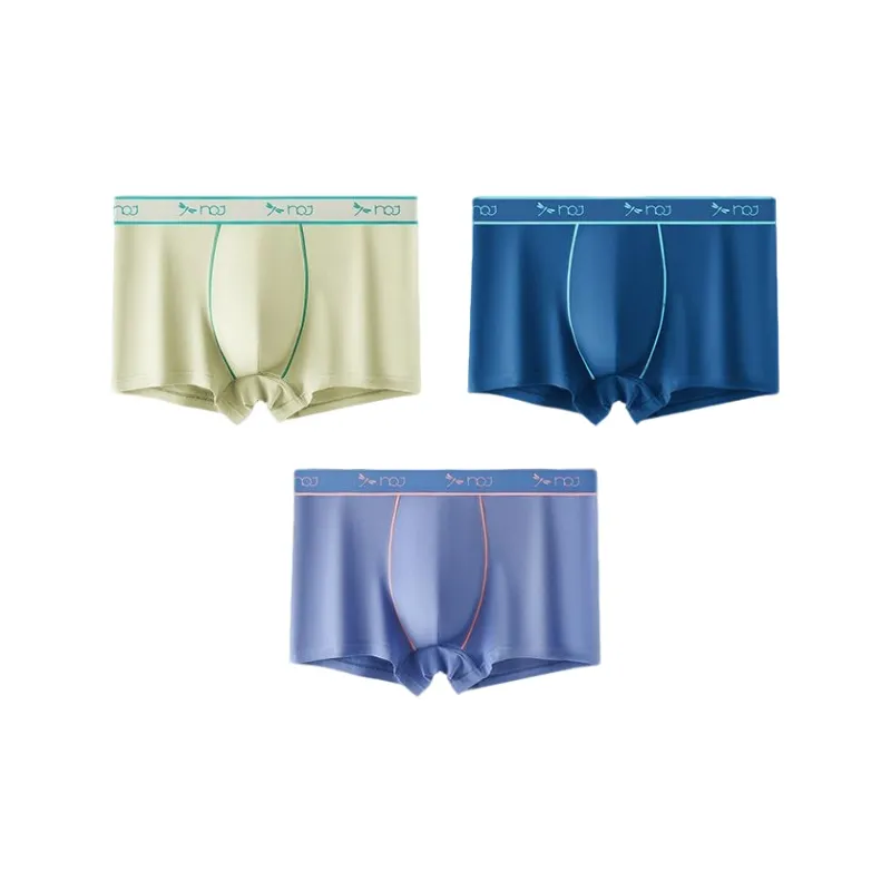 RED DRAGONFLY 100% Cotton Underpants Skin Friendly And Comfortable Men's 3 Pack-12