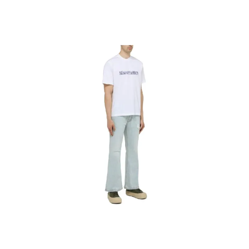Sunnei Head Of Fashion Printed Crewneck T Shirt-2