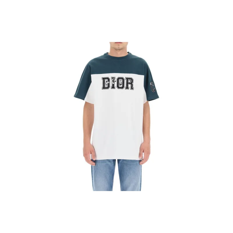 DIOR Quarterly New Products T Shirts Men Green-1