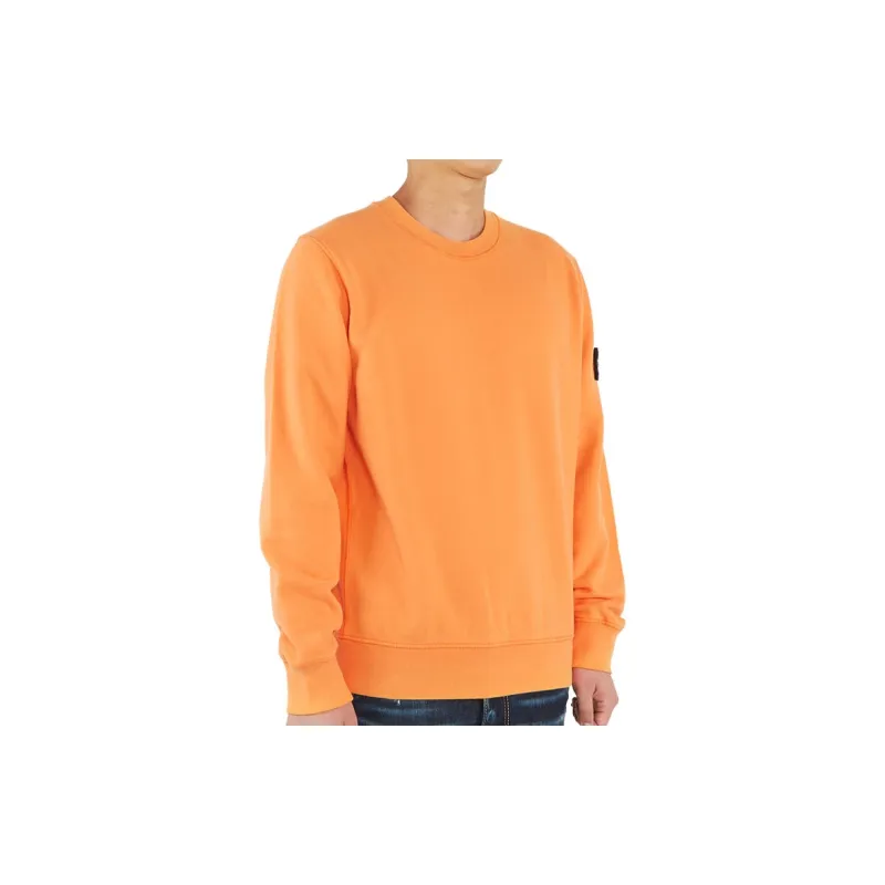 STONE ISLAND Sweatshirt Men's Orange-4