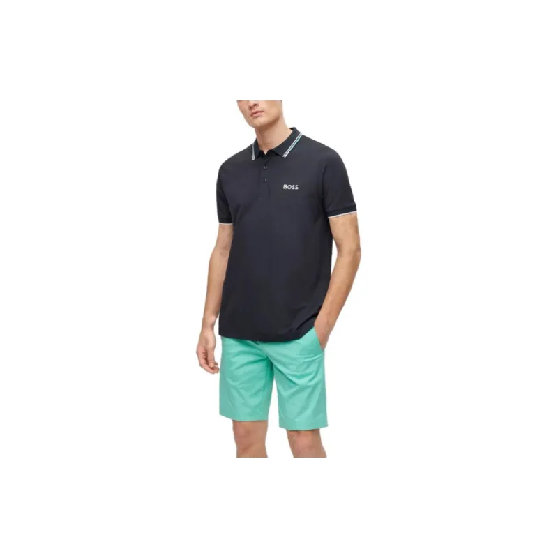 HUGO BOSS SS23 Polo Shirts Men Dark Blue-2