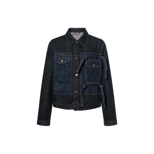 LOUIS VUITTON New Quarterly Products Of LV Denim Jackets Men