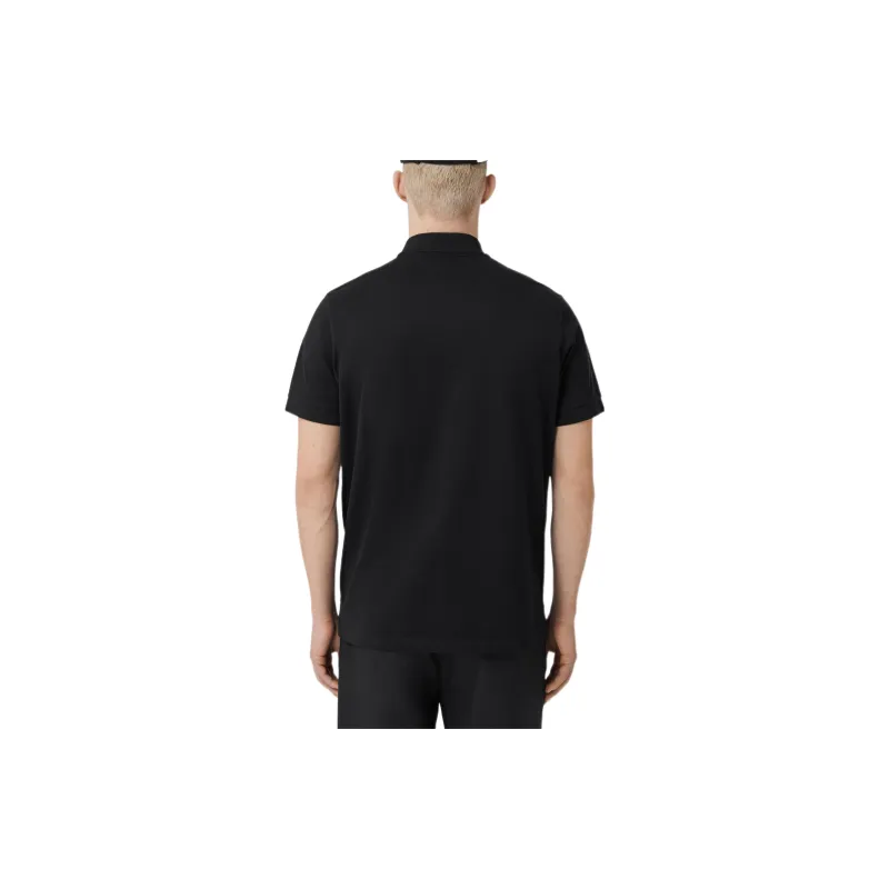 Burberry SS22 Polo Shirt Men's Black-2