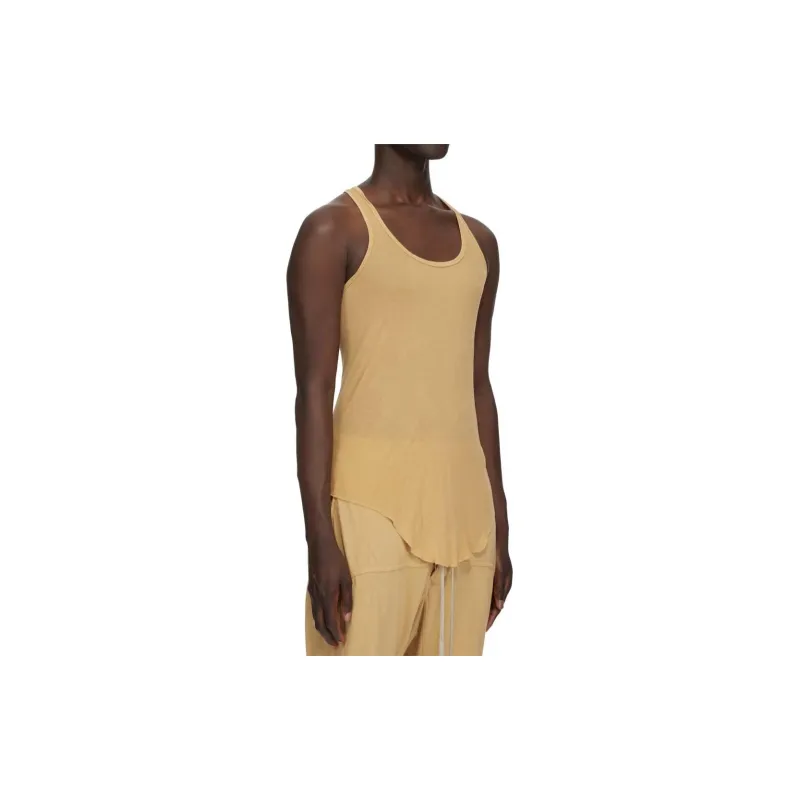 Rick Owens DRKSHDW SS24 Tank Tops Men's Mustard Yellow-4