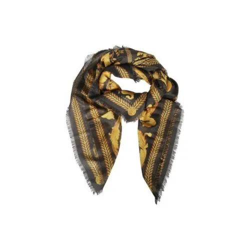 VERSACE Polyamide Shawls Men's Yellow