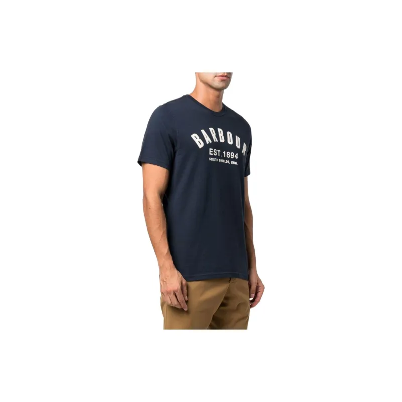 BARBOUR Logo Print T-shirt-1