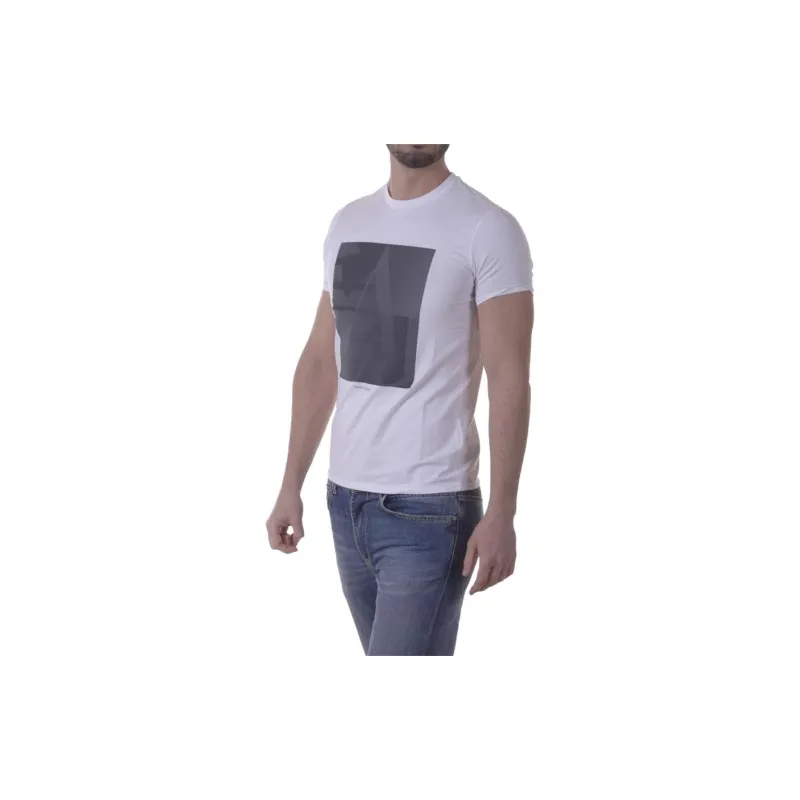 ARMANI JEANS T Shirts Men White-1